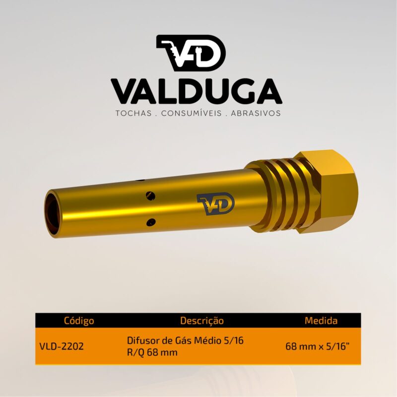 Difusor de Gás 68mm