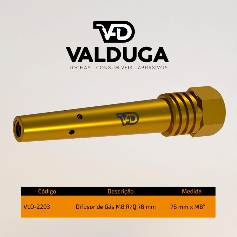 Difusor de Gás 78mm
